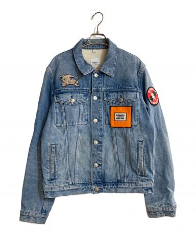 中古・古着通販】BURBERRY (バーバリー) ロゴワッペンデニムジャケット