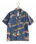 pataloha（パタロハ）の古着「15SSトラウトアロハシャツ」｜ブルー