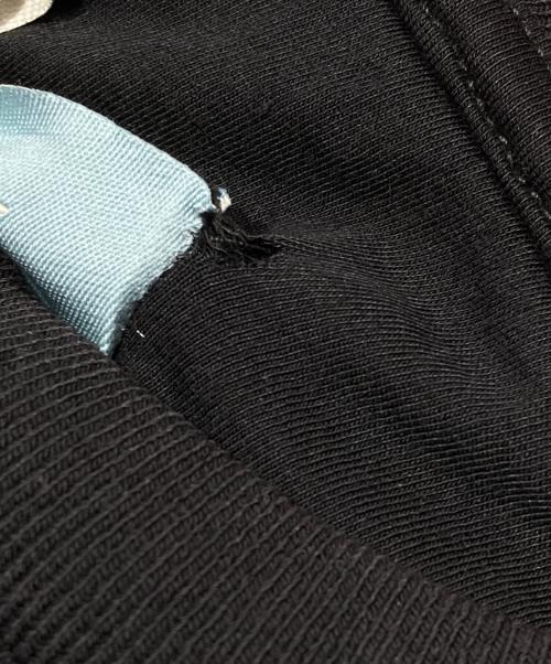 BALLY（バリー）BALLY (バリー) ヴィンテージ加工クルーネックスウェット ブラック サイズ:Ｌの古着・服飾アイテム