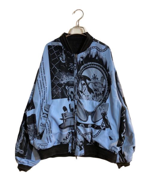 EVISEN（エビセン）EVISEN (エビセン) ナイロンリバーシブルジャケット ブラック サイズ:Lの古着・服飾アイテム