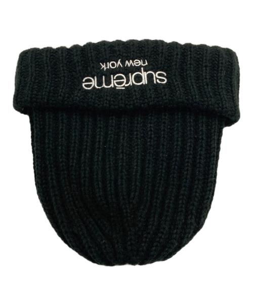 SUPREME（シュプリーム）Supreme (シュプリーム) ニット帽 ブラックの古着・服飾アイテム
