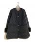BLUE LABEL CRESTBRIDGE（ブルーレーベルクレストブリッジ）の古着「リバーシブルキルティングコート」｜ブラック