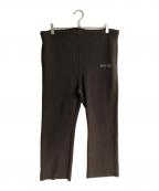 CHAOSカオス）の古着「WHY NOT NOW クースベイスェットパンツ」｜ブラウン