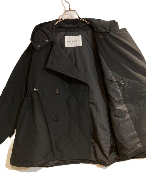 VACHEMENT（ヴァシュモン）VACHEMENT (ヴァシュモン) CHAOS (カオス) キルティングフーデットショートコート ブラック サイズ:FREE 未使用品の古着・服飾アイテム