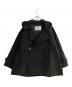 VACHEMENT（ヴァシュモン）の古着「キルティングフーデットショートコート」｜ブラック