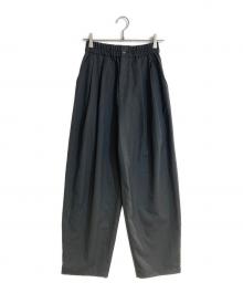 BABYLONE（バビロン）の古着「T/W ストレッチトロタックパンツ」｜グレー