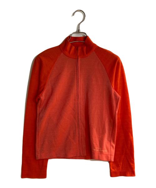 tricot COMME des GARCONS（トリココムデギャルソン）tricot COMME des GARCONS (トリココムデギャルソン) ロゴ刺繍トラックジャケット オレンジ サイズ:不明の古着・服飾アイテム