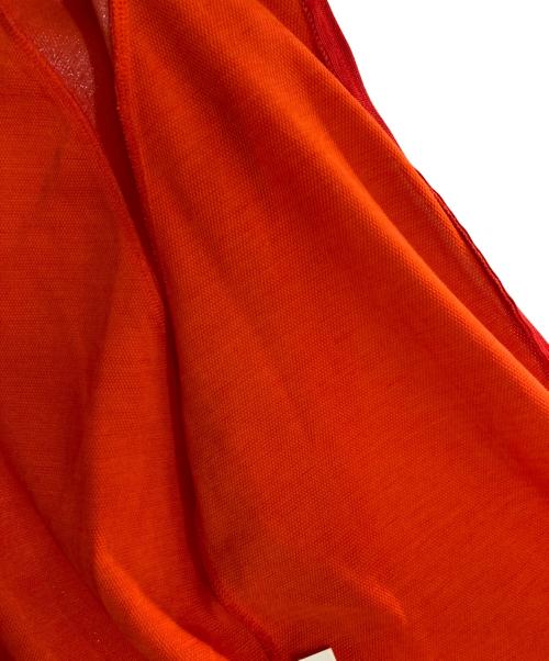 tricot COMME des GARCONS（トリココムデギャルソン）tricot COMME des GARCONS (トリココムデギャルソン) ロゴ刺繍トラックジャケット オレンジ サイズ:不明の古着・服飾アイテム