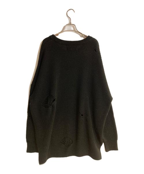 NEIGHBORHOOD（ネイバーフッド）NEIGHBORHOOD (ネイバーフッド) SAVAGE.CREW/A-kNIT.LS ブラック サイズ:4の古着・服飾アイテム