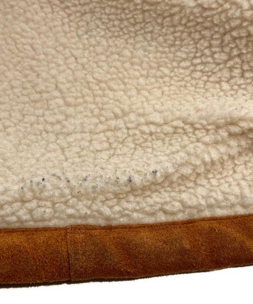 TMT（ティーエムティー）TMT (ティーエムティー) LEATHER SUEDE JACKET ブラウン サイズ:Sの古着・服飾アイテム