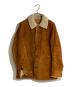 TMT（ティーエムティー）の古着「LEATHER SUEDE JACKET」｜ブラウン