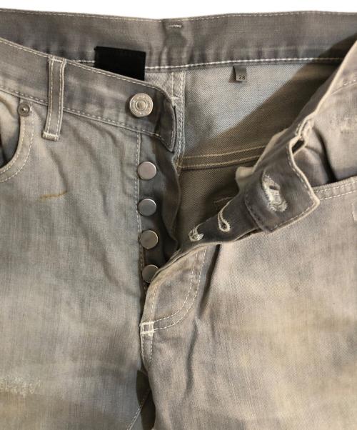 DIOR HOMME（ディオール オム）Dior Homme (ディオール オム) 09ss アワーズオブライトデニム グレー サイズ:W28の古着・服飾アイテム