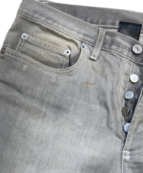 DIOR HOMME（ディオール オム）Dior Homme (ディオール オム) 09ss アワーズオブライトデニム グレー サイズ:W28の古着・服飾アイテム