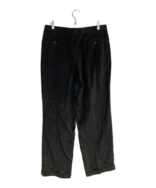 LANVIN（ランバン）LANVIN (ランバン) ベルベットセットアップスーツ ブラック サイズ:50の古着・服飾アイテム