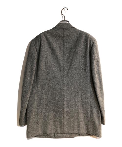 LANVIN（ランバン）LANVIN (ランバン) カシミヤ混ツイードセットアップスーツ グレー サイズ:52の古着・服飾アイテム