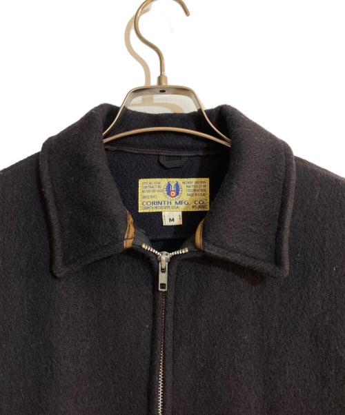 CORINTH（コリンス）CORINTH (コリンス) ミリタリーウールジャケット ネイビー サイズ:Mの古着・服飾アイテム