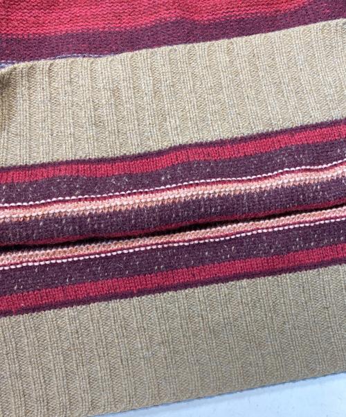 POLO RALPH LAUREN（ポロ・ラルフローレン）POLO RALPH LAUREN (ポロ・ラルフローレン) アルパカブレンドネイティブショルダーボタンニット マルチカラー サイズ:XXLの古着・服飾アイテム