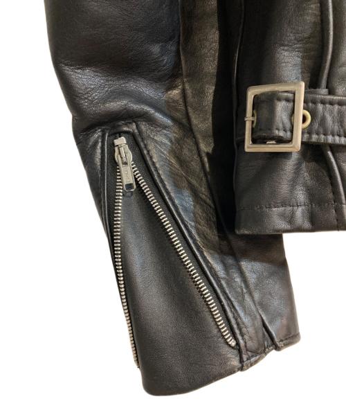 Schott（ショット）Schott (ショット) シングルライダースジャケット ブラック サイズ:36の古着・服飾アイテム