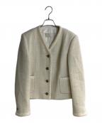 Plageプラージュ）の古着「Tweedジャケット」｜ベージュ