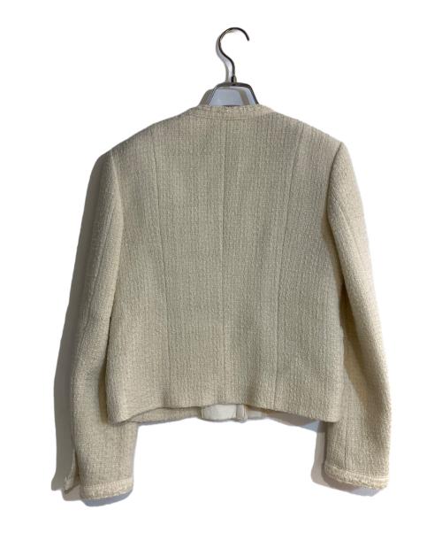 Plage（プラージュ）Plage (プラージュ) Tweedジャケット ベージュ サイズ:36の古着・服飾アイテム