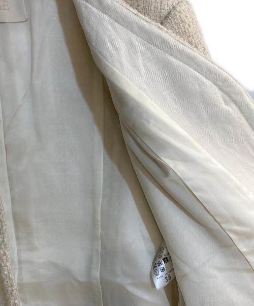 Plage（プラージュ）Plage (プラージュ) Tweedジャケット ベージュ サイズ:36の古着・服飾アイテム