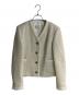 Plage（プラージュ）の古着「Tweedジャケット」｜ベージュ