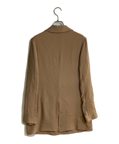 Sov.（ソブ）Sov. (ソブ) シアーダブルテーラードジャケット ベージュ サイズ:Sの古着・服飾アイテム