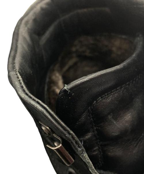 Salvatore Ferragamo（サルヴァトーレ フェラガモ）Salvatore Ferragamo (サルヴァトーレ フェラガモ) ガンチーニエンボスハイカットスニーカー ブラック サイズ:24㎝の古着・服飾アイテム