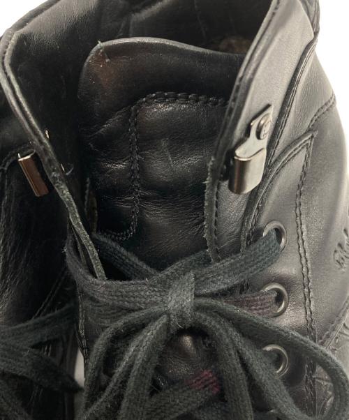 Salvatore Ferragamo（サルヴァトーレ フェラガモ）Salvatore Ferragamo (サルヴァトーレ フェラガモ) ガンチーニエンボスハイカットスニーカー ブラック サイズ:24㎝の古着・服飾アイテム