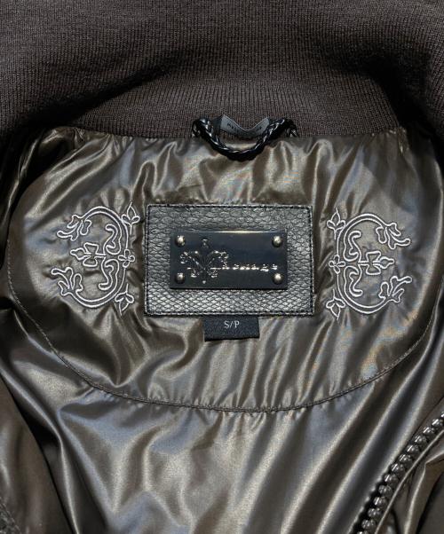 mackage（マッカージュ）mackage (マッカージュ) ファー付きダウンコート ブラウン サイズ:Sの古着・服飾アイテム