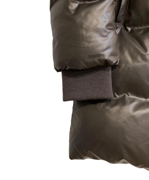 mackage（マッカージュ）mackage (マッカージュ) ファー付きダウンコート ブラウン サイズ:Sの古着・服飾アイテム