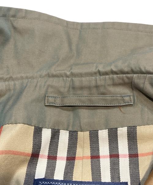 Burberry's（バーバリーズ）Burberry's (バーバリーズ) 裏ノバチェックトレンチコート オリーブ サイズ:不明の古着・服飾アイテム