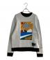 PRADA（プラダ）の古着「PRINTED SWEATER」｜グレー