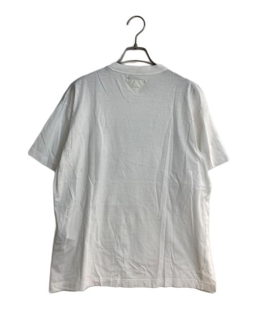 PRADA（プラダ）PRADA (プラダ) アートワークプリントTシャツ ホワイト サイズ:Mの古着・服飾アイテム