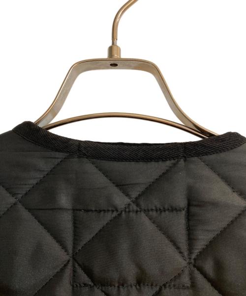 Traditional Weatherwear（トラディショナルウェザーウェア）Traditional Weatherwear (トラディショナルウェザーウェア) NOLLEY'S (ノーリーズ) ARKLEY LONG 別注キルティングコート ブラック サイズ:34の古着・服飾アイテム