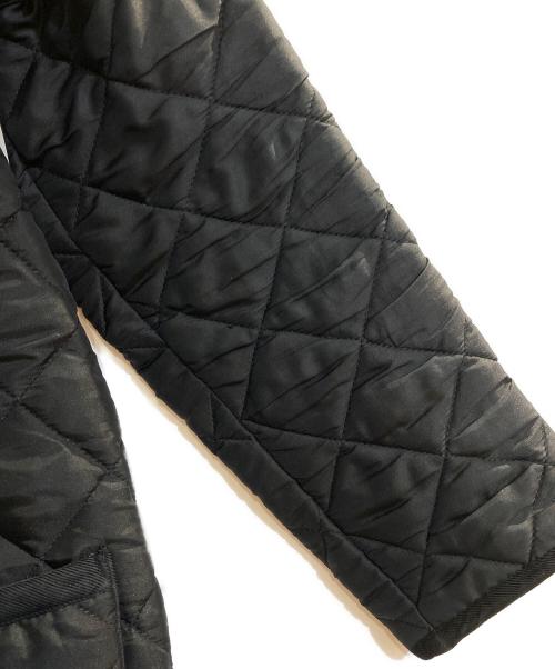 Traditional Weatherwear（トラディショナルウェザーウェア）Traditional Weatherwear (トラディショナルウェザーウェア) NOLLEY'S (ノーリーズ) ARKLEY LONG 別注キルティングコート ブラック サイズ:34の古着・服飾アイテム