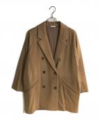 EVERYDAY I LIKE.エヴリデイ アイ ライク）の古着「Short Double コート」｜ベージュ