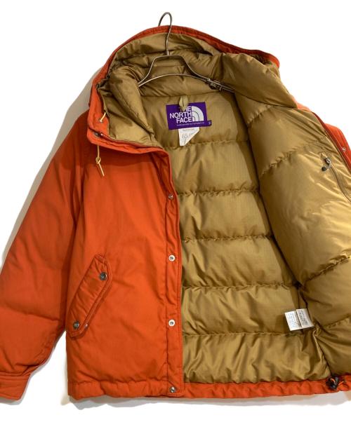 THE NORTHFACE PURPLELABEL（ザ・ノースフェイス パープルレーベル）THE NORTHFACE PURPLELABEL (ザ・ノースフェイス パープルレーベル) MOUNTAIN SHORT DOWN PARKA オレンジ サイズ:Sの古着・服飾アイテム