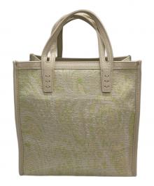 A VACATION（ア ヴァケーション）の古着「ペイズリートートバッグ」｜グリーン