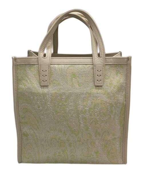 A VACATION（ア ヴァケーション）A VACATION (ア ヴァケーション) ペイズリートートバッグ グリーンの古着・服飾アイテム