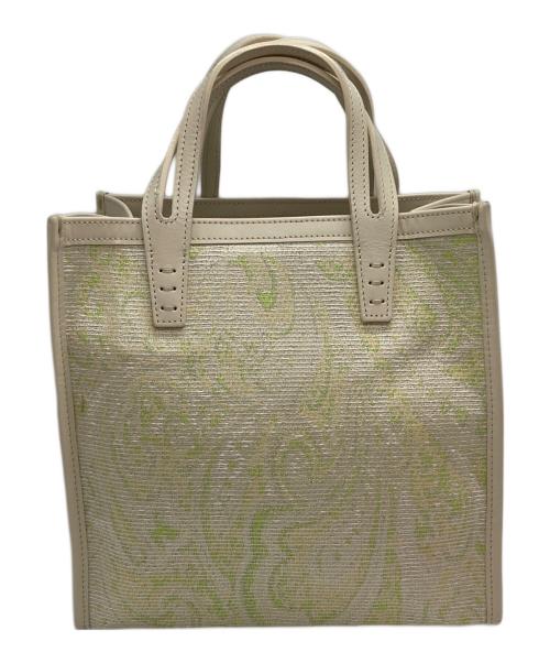 A VACATION（ア ヴァケーション）A VACATION (ア ヴァケーション) ペイズリートートバッグ グリーンの古着・服飾アイテム