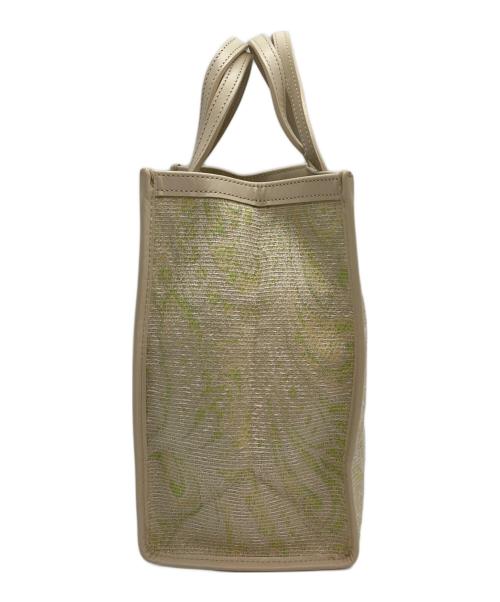 A VACATION（ア ヴァケーション）A VACATION (ア ヴァケーション) ペイズリートートバッグ グリーンの古着・服飾アイテム