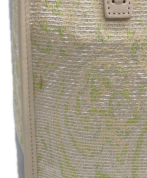 A VACATION（ア ヴァケーション）A VACATION (ア ヴァケーション) ペイズリートートバッグ グリーンの古着・服飾アイテム