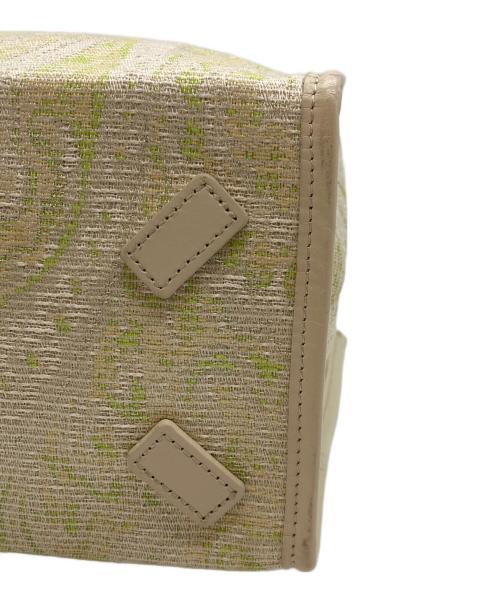 A VACATION（ア ヴァケーション）A VACATION (ア ヴァケーション) ペイズリートートバッグ グリーンの古着・服飾アイテム