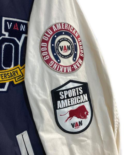 VAN（ヴァン）VAN (ヴァン) スタジャン ネイビー サイズ:Ｌの古着・服飾アイテム