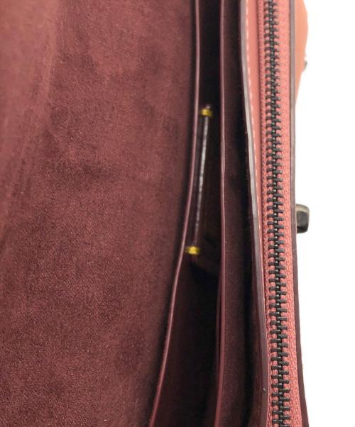 COACH（コーチ）COACH (コーチ) ハットン クラッチ ウィズ キルティング ピンクの古着・服飾アイテム