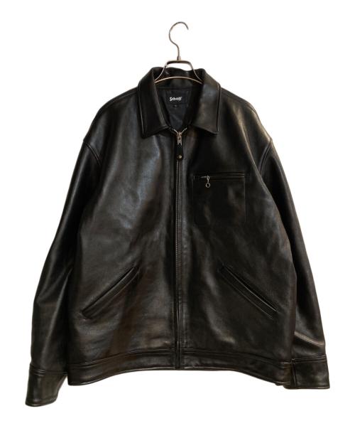 Schott（ショット）Schott (ショット) レザートラッカージャケット ブラック サイズ:XLの古着・服飾アイテム