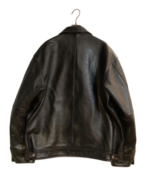Schott（ショット）Schott (ショット) レザートラッカージャケット ブラック サイズ:XLの古着・服飾アイテム