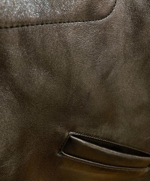 Schott（ショット）Schott (ショット) レザートラッカージャケット ブラック サイズ:XLの古着・服飾アイテム