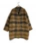 journal standard L'essage（ジャーナルスタンダード レサージュ）の古着「ノーカラーツイードコート」｜ブラウン